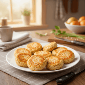 Receita: Bolinho de arroz com frango e aveia